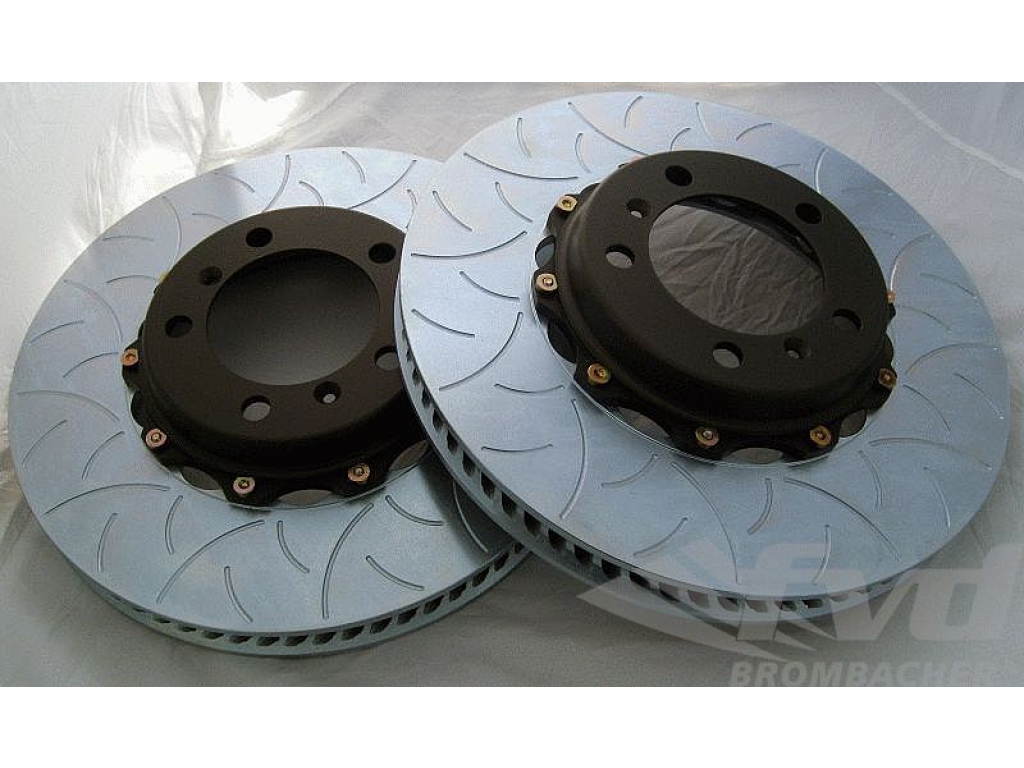 Brembo Type Iii Slotted Rotor Set - Front - 350 X 34 Mm - Multi...