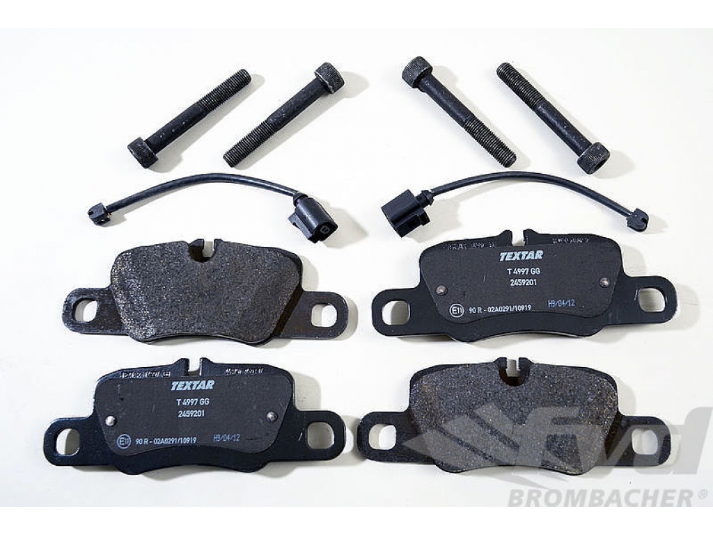 Brake Service Kit Rear (no Discs!) 991s ( I009) Steel Brake ( -...
