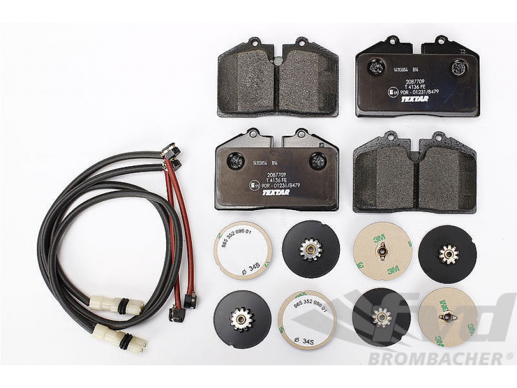 Brake Service Kit - Rear (without Discs) - 993 C2 And C2s