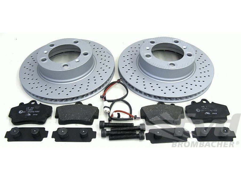 Brake Service Kit Front Boxster 987-2 09-12/ Cayman 09-12/s Fro...