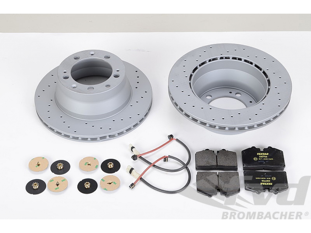 Brake Service Kit Rear ( Drilled Discs ) 968 92-95