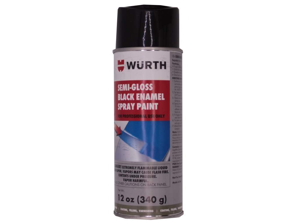 Wurth Semi Gloss Enamel Paint For Engine Sheet Metal 400 Ml