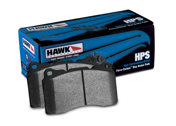 Hawk Hps Performance Street Pads  Boxster S (front)