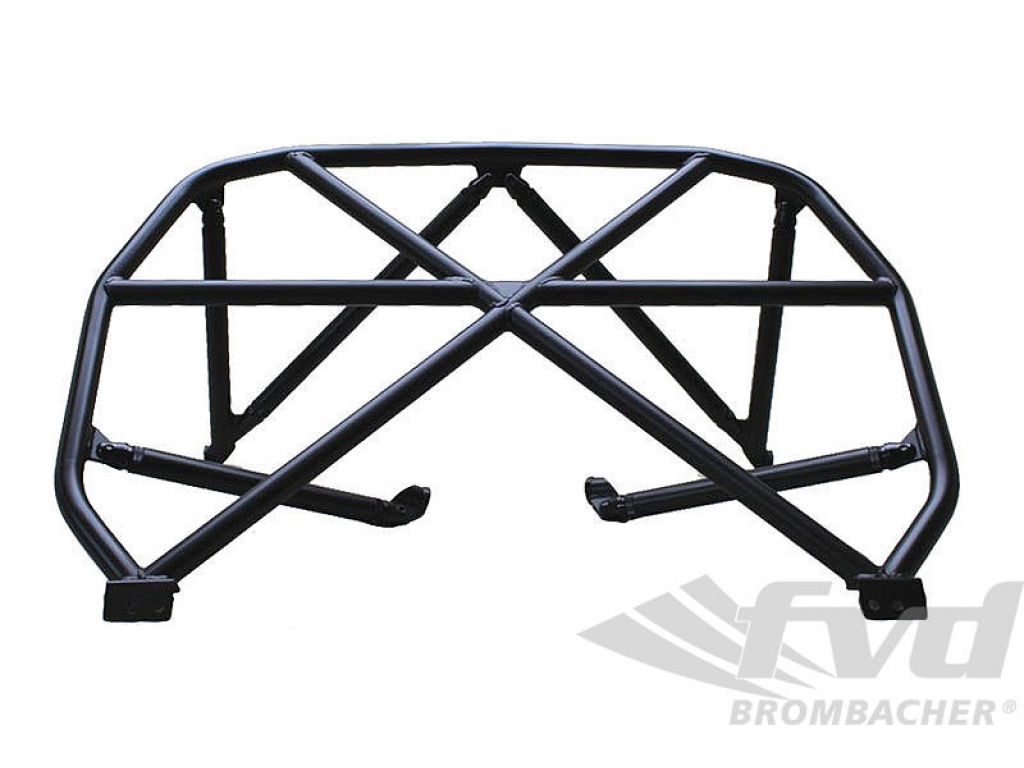Roll Bar 991.1 - Steel - Bolt-in - Without Sunroof - X-diagonal...