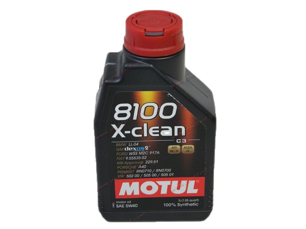 Motul 8100 5w40 X-clean C3