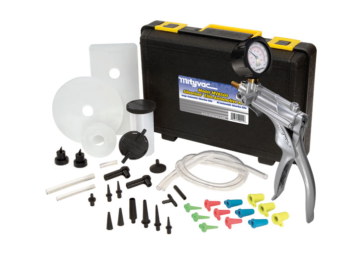 Mityvac Silverline Elite Hand Vacuum / Pressure Pump Kit