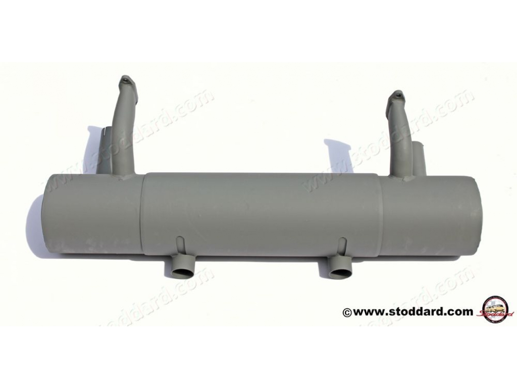 Dual Exit Exhaust Muffler For All 356a Replaces 61611101000