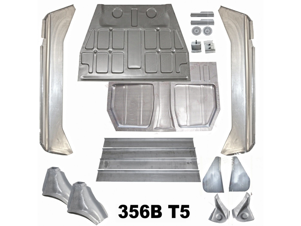 Complete Floor Pan Kit For 356b T5 Includes Pans, Closing Panel...