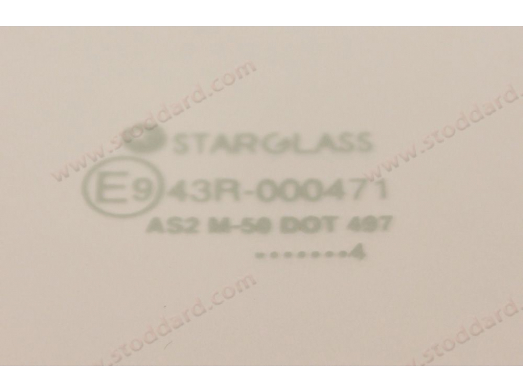 Door Window Glass, Right, For 356a, 356b, And 356c Cabriolet Mo...