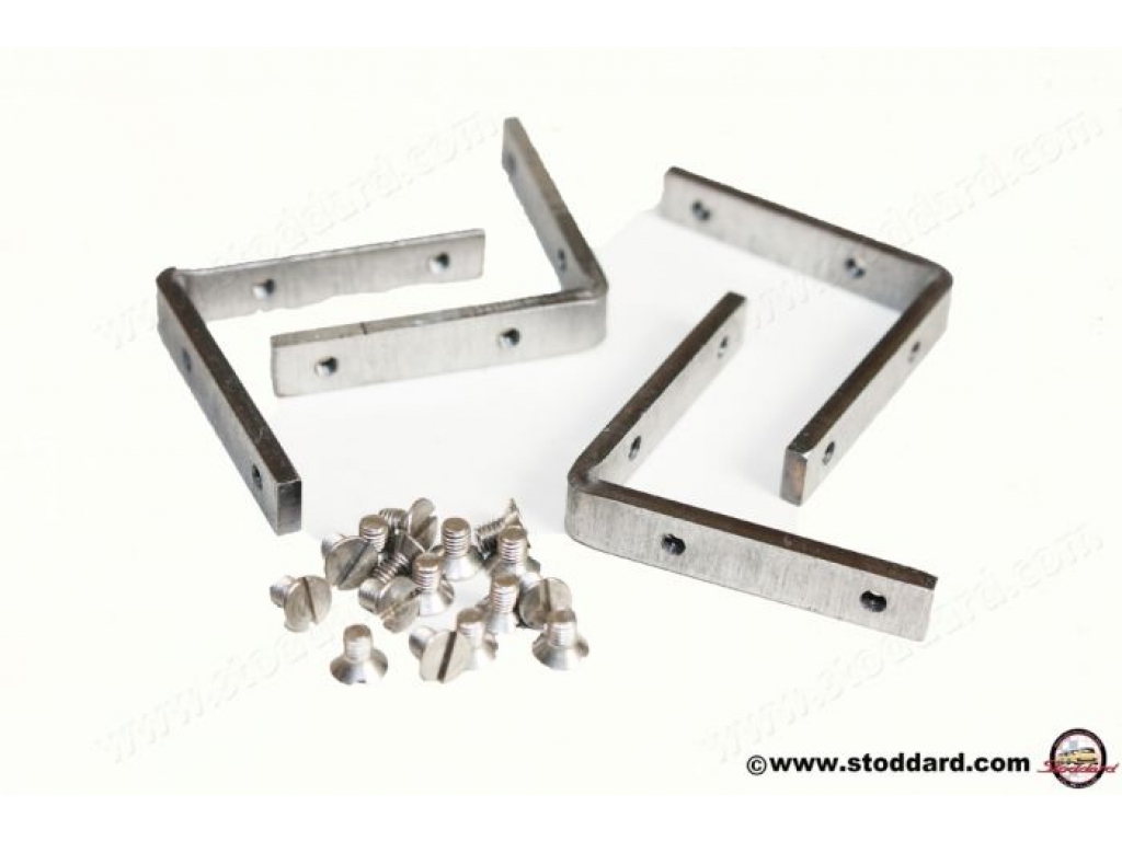 Quarter Window Corner Kit, Includes All Four Corners And Necess...
