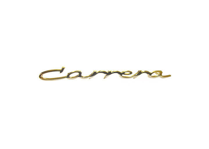 Gold Carrera Emblem (5 5/8