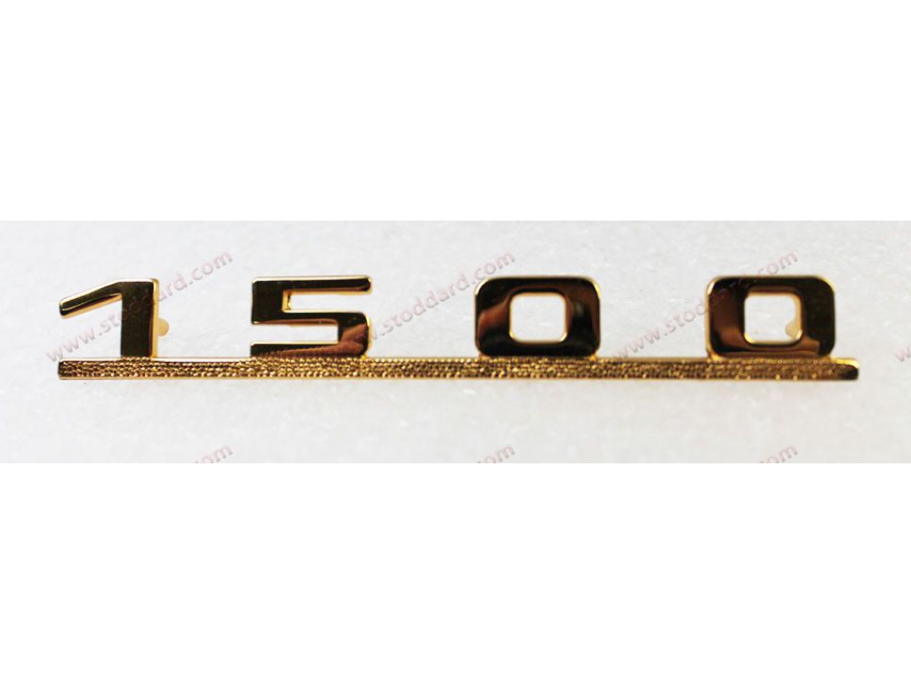 1500 Emblem, Gold, For 356 Pre-a And 356a Replaces 35658301 644...