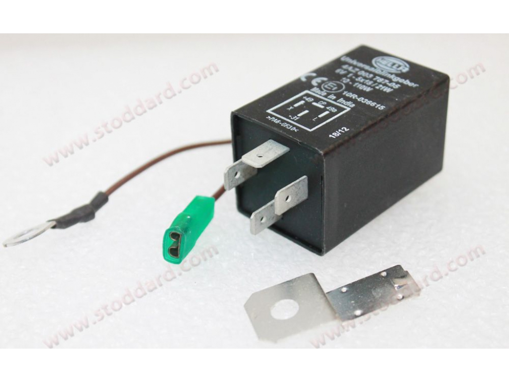 Electronic Flasher Relay Unit 6 Volt Replaces 64461334201