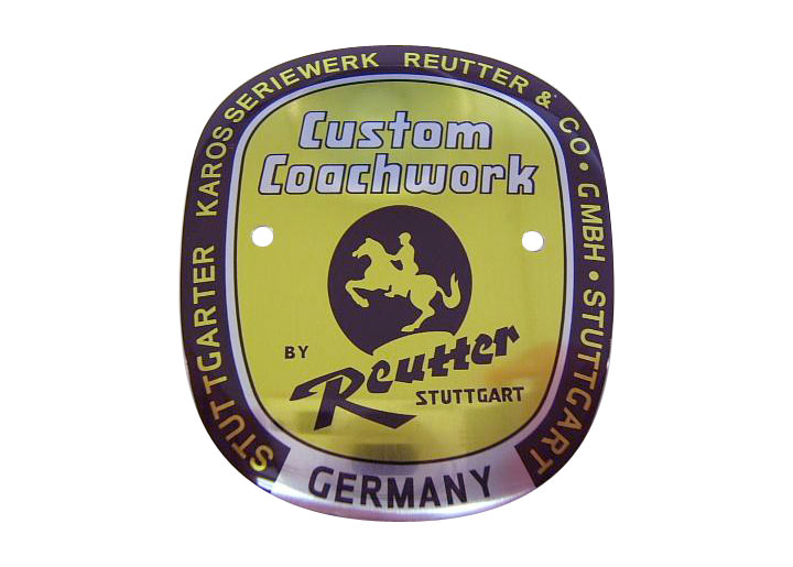 Reutter Coach Builder Badge, 356
