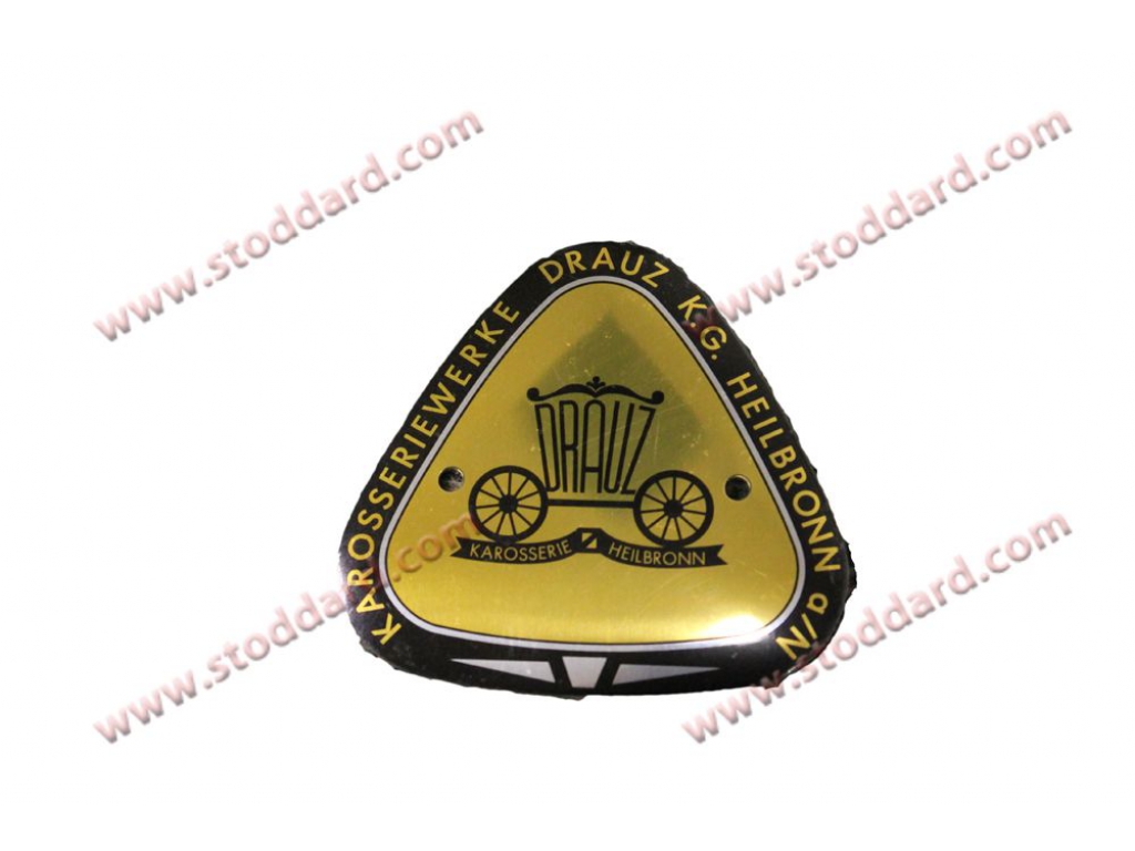 European Drauz Badge For Convertible D And Early Roadster Inclu...