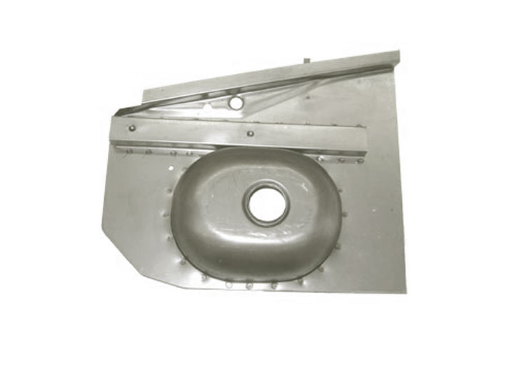 T6 Battery Box Side, Left With Heater Bubble, 356