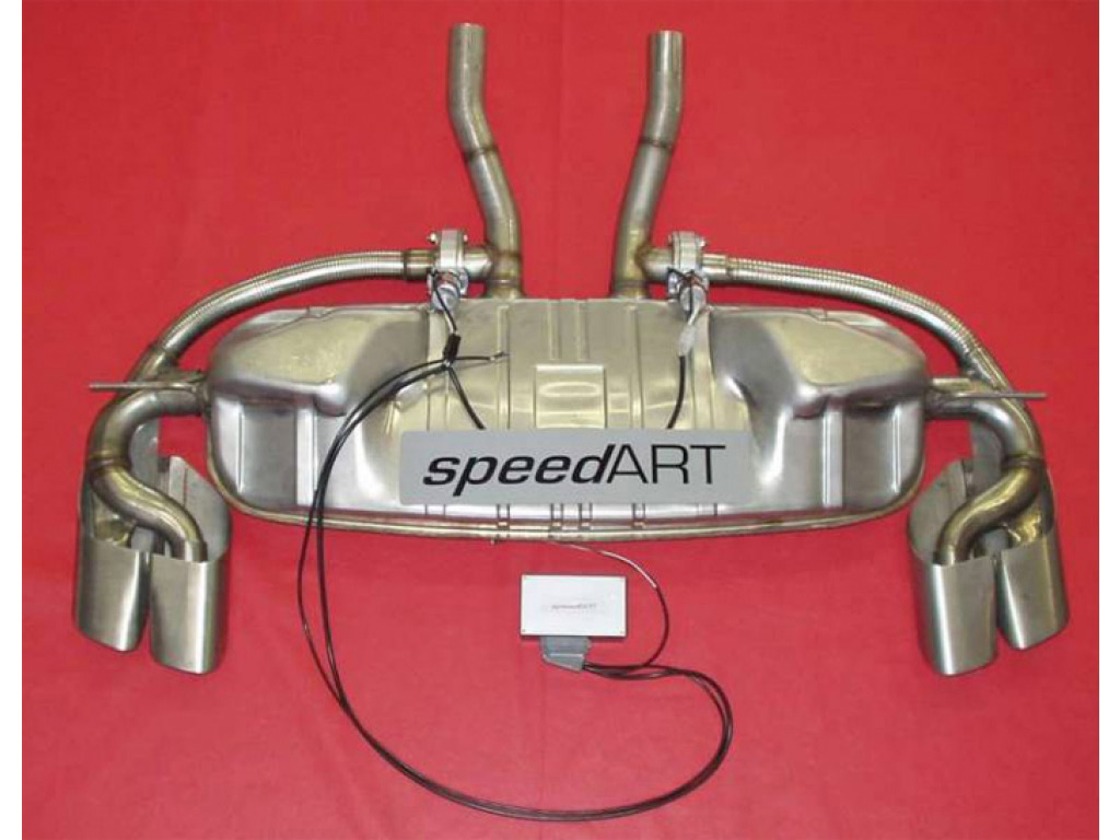 Speedart Sport Exhaust W/ Switch/double Tips