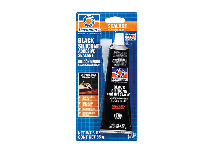 Permatex Black Silicone Adhesive Sealant