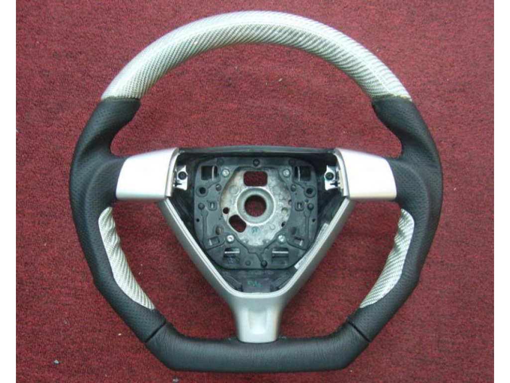Revozport Carbon Fiber Round Bottom Steering Wheel Exchange Basis