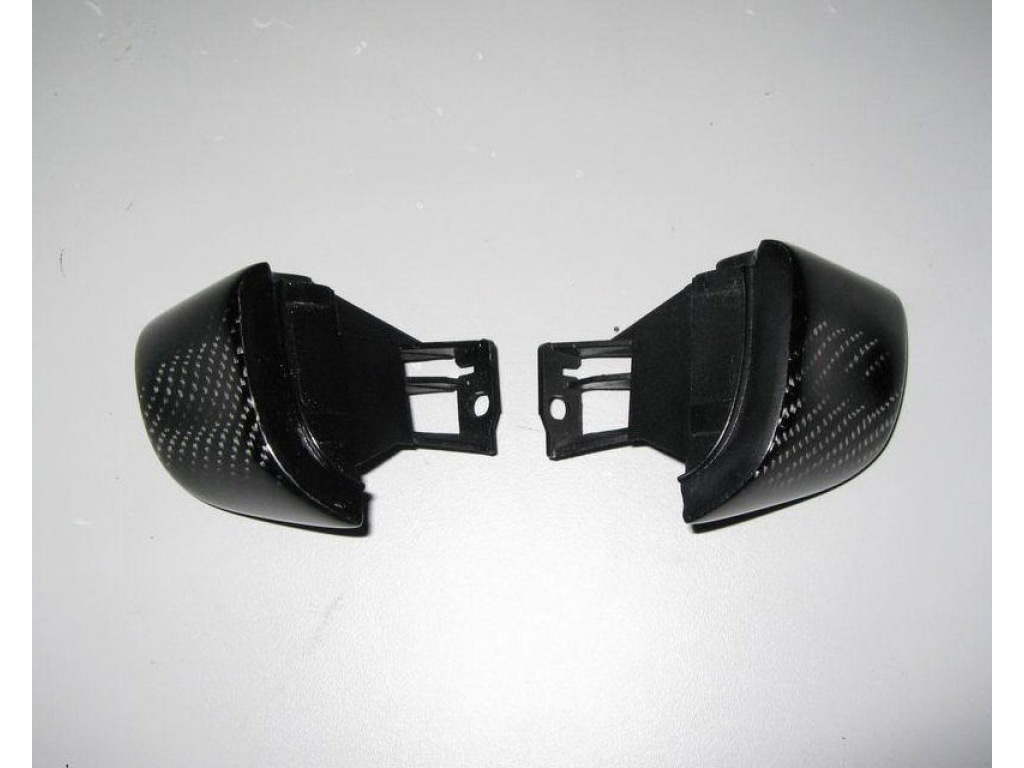 Revozport Black Carbon Fiber Oe 3 Piece Steering Wheel Cover