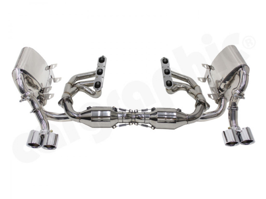 Cargraphic Sport Exhaust System Without Integrated Exhaust Flaps