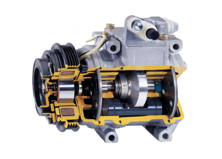Denso Compressor With Clutch Assembly