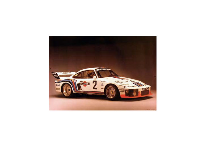 Porsche 1976 935 Coupe Martini Poster