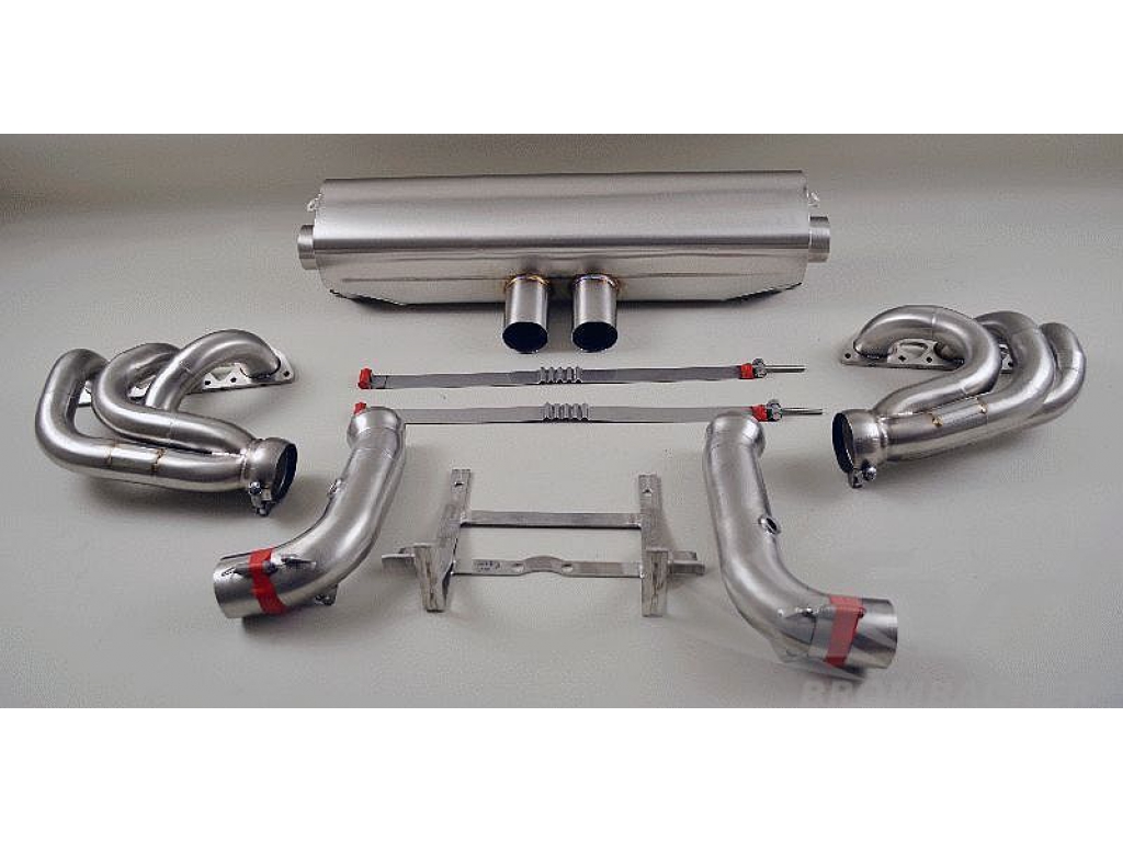 Exhaust System Race 996 Gt3 Cup M&m With Headers, Catalytic Byp...