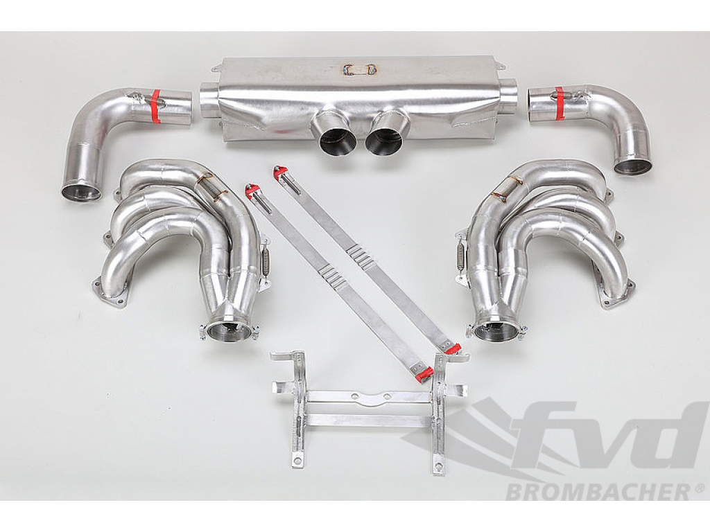 Race Exhaust System 997.1 Gt3 Cup / S And 997.2 Gt3 Cup - 76 Mm...