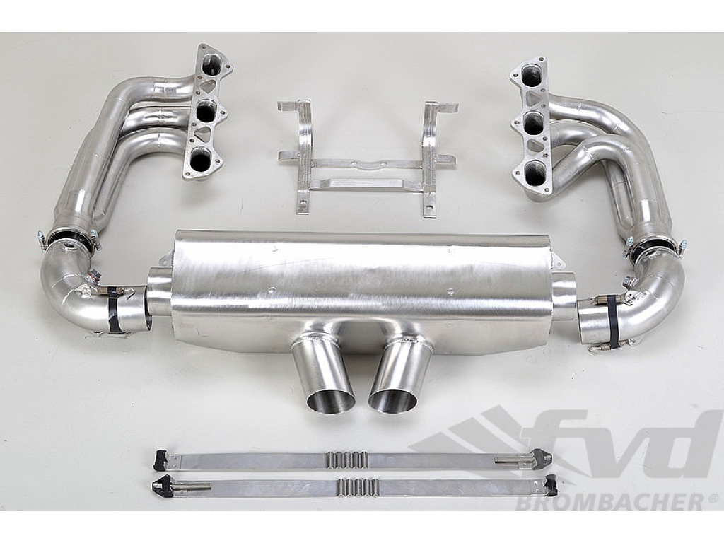 Exhaust System Race 997.1 Gt3 - Long Tube - 76 Mm Collectors - ...