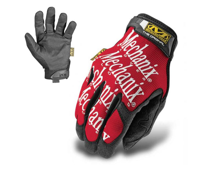 Mechanix Original Style Work Gloves- Red