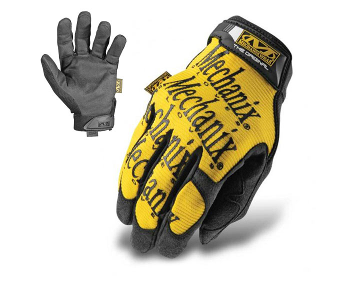 Mechanix Original Style Work Gloves- Yellow