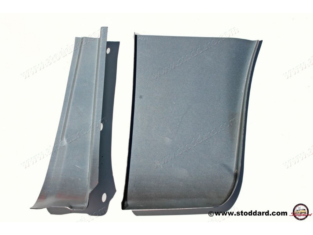 Lower Front Fender Repair Panel Set, Left, With Inner Support F...