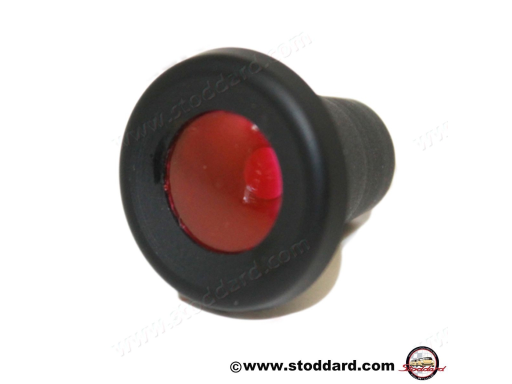 Flasher Knob With Red Insert