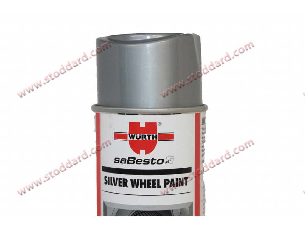 Wurth Satin Silver Lacquer Wheel Paint - Perfect For Steel Whee...