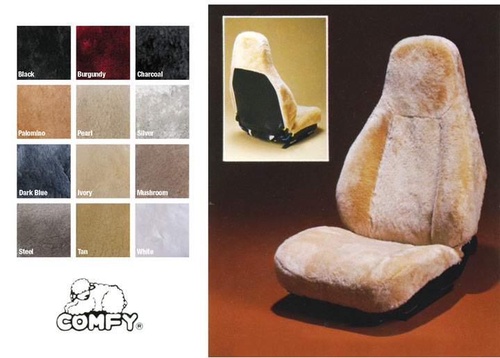 Comfy Custom-fit Sheepskin Seat Covers