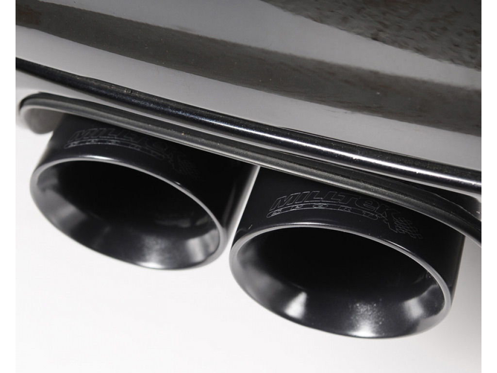 Milltek Catback Cup System With Gloss Black Tips