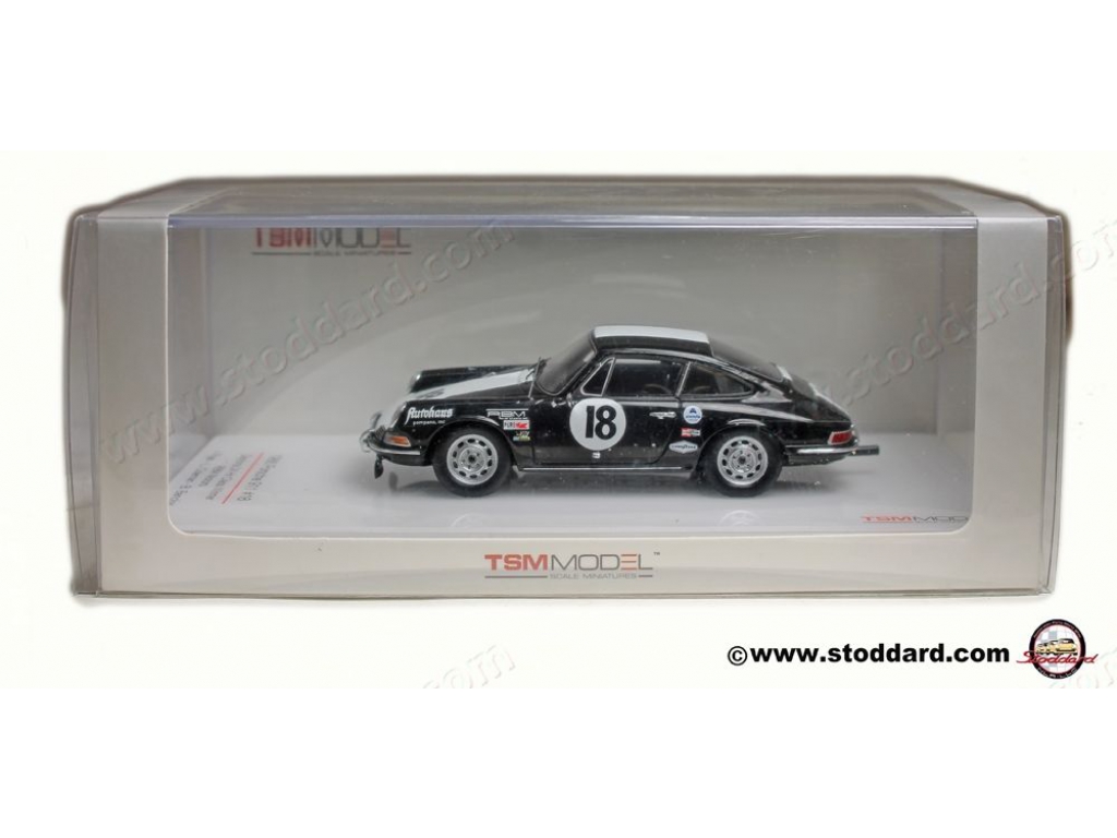 Tsm Scale Model 1:43 Porsche 911 #18 1966 Daytona 24hr