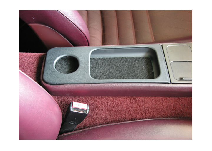Cassette Box Console Replacement Tray Leather With Cup Holder; ...