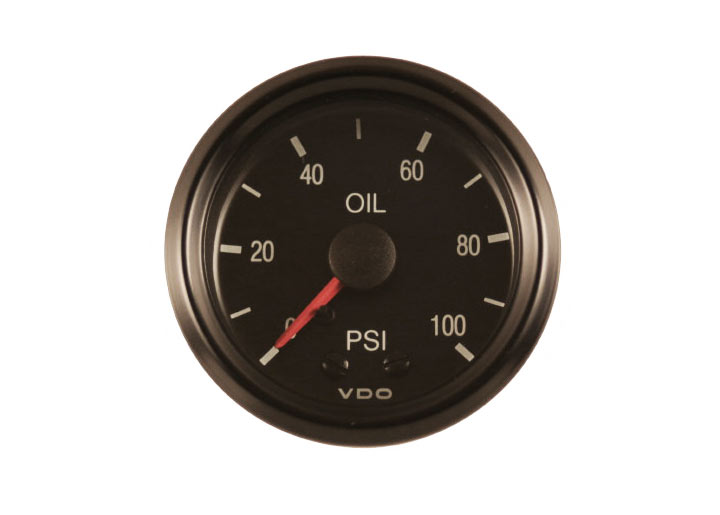 Vdo Cockpit Series Oil Pressure Gauge 0-100 For Mechanical Sender