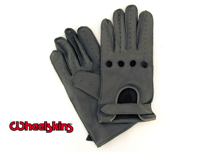 Wheelskins Deerskin Black Driving Gloves - Available In Med And...