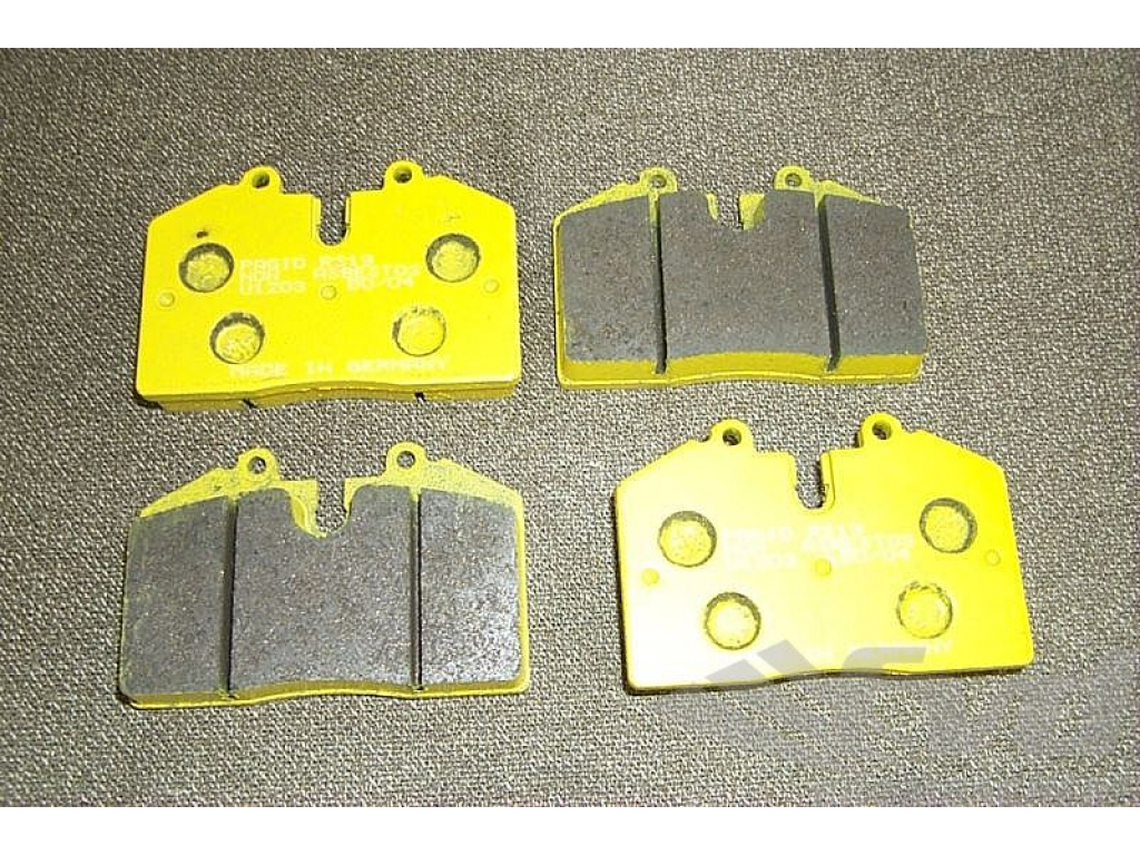 Pagid Racing Brake Pads Front/rear - Yellow E12 031 901 0