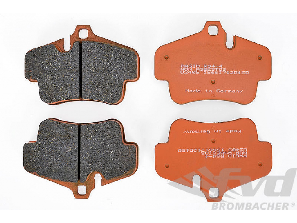 Racing Brake Pad Set - Pagid - Rs - Orange - 2405 Rs44