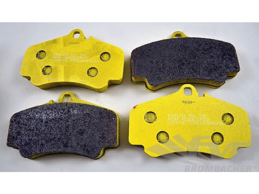 Pagid Racing Brake Pads - Yellow Rsl29 Compound
