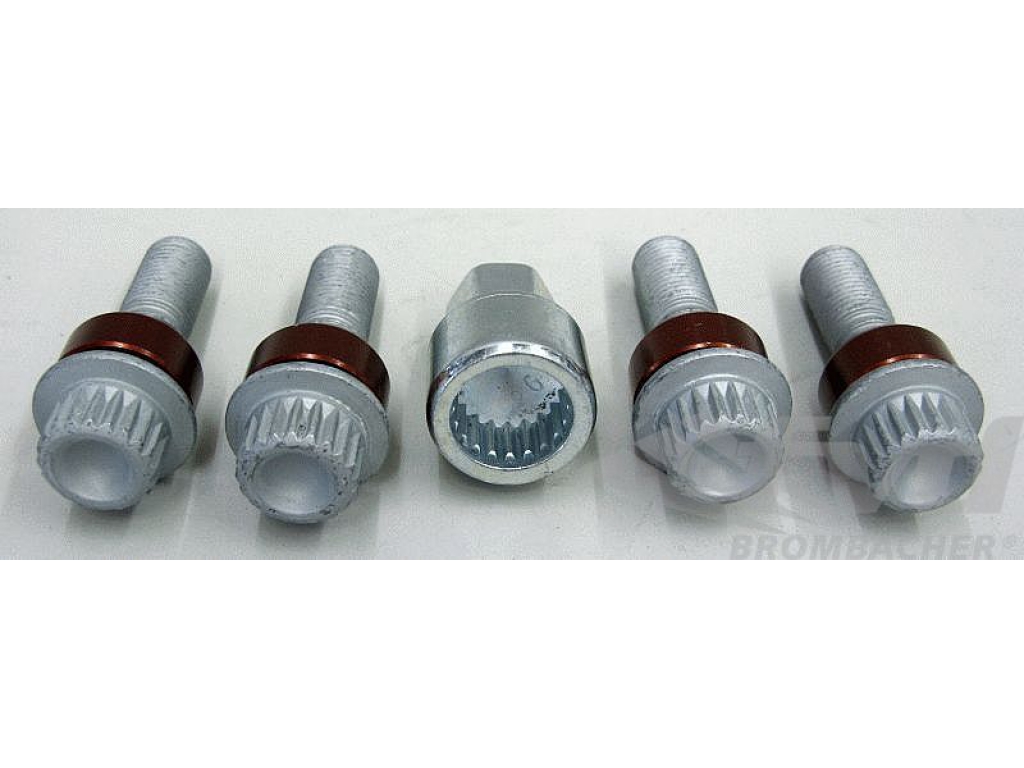 thumbnail image 2 of TWD Porsche Wheel Bolt - OE Style Alloy Lug Nut Stud, M14x1.5, Silver, Fits 911 996 997 991 992 2 of 6