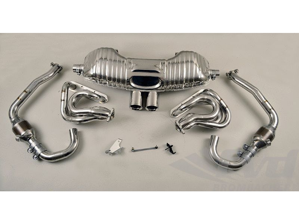 Exhaust System 987 Cayman Brombacher (quiet) , 200 Cell Cats , ...