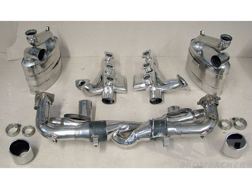 Valved Exhaust System 993 Turbo / Gt2 - Street - 200 Cell Catal...