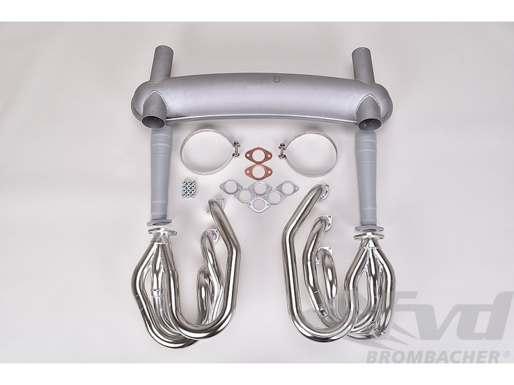 Race Exhaust System 911 64-73 (without Catalytics) 2 X In, 2 X ...