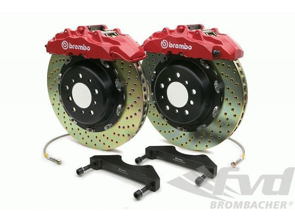 Brembo-sport System Gt Front, 8-piston, (380x34mm), Slotted Discs