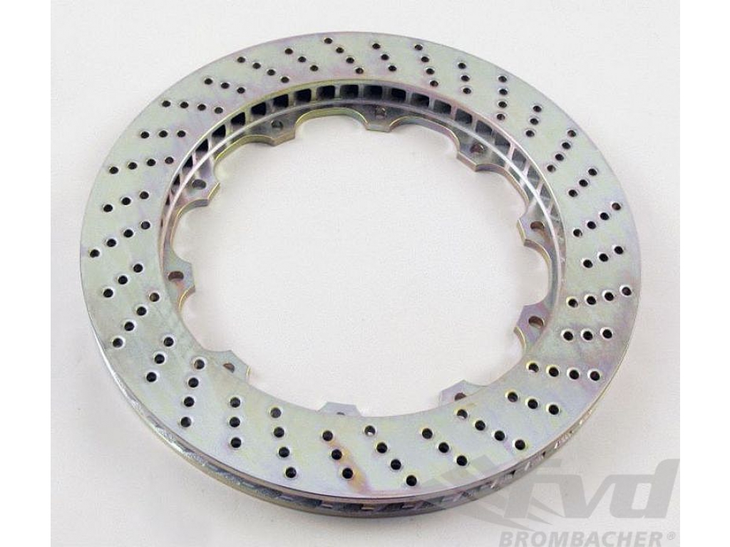 Brake Disc - Right - Brembo - Drilled - 380 X 32 Mm